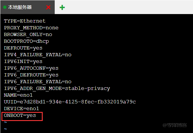 CentOS系统怎么设置自动连接网络,图文教程详解 第4张 CentOS系统怎么设置自动连接网络,图文教程详解 第4张