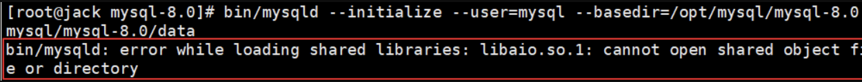 Linux下手动安装MySQL8.0数据库的图文记录 第4张