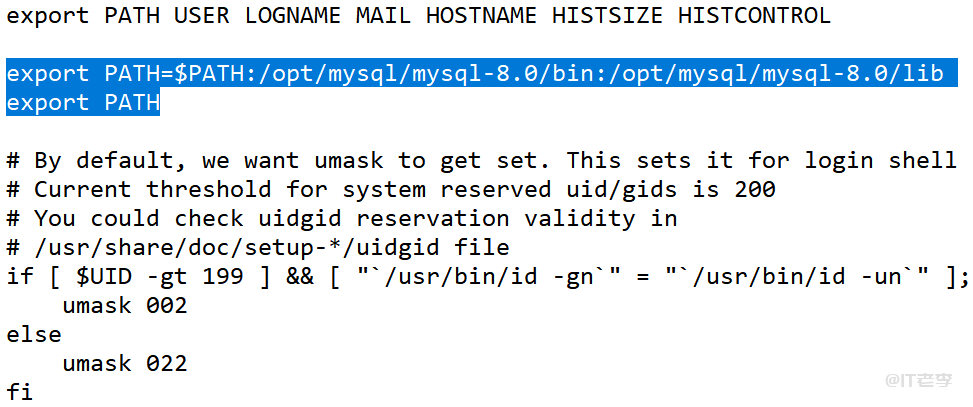 Linux下手动安装MySQL8.0数据库的图文记录 第10张