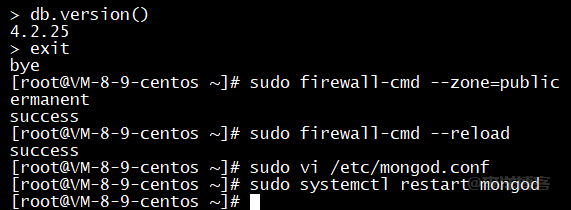  CentOS系统手动安装MongoDB 4.2亲测有效，超详细图的图文教程 第4张
