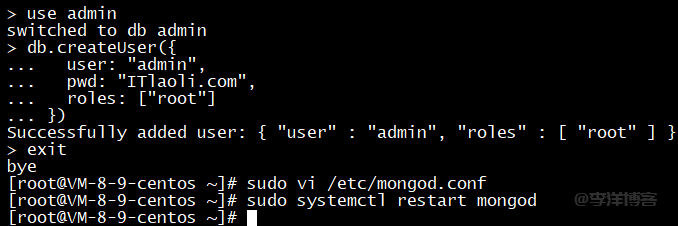  CentOS系统手动安装MongoDB 4.2亲测有效，超详细图的图文教程 第5张