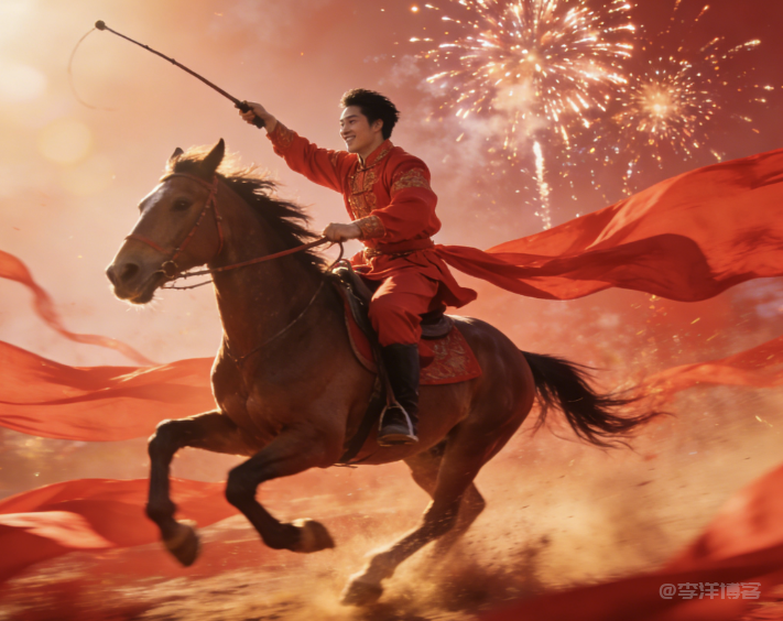 暮鼓晨钟辞旧岁，星河长明启新章——告别乙巳，迎丙午 第2张